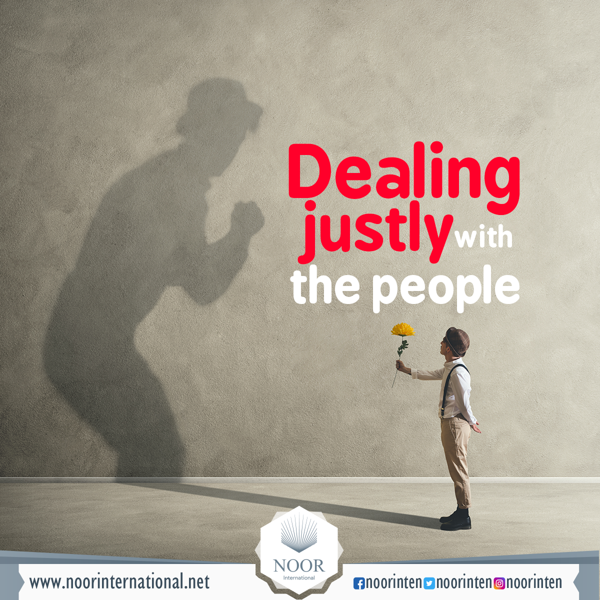 Dealing justly with the people