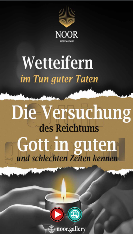 Wetteifern im Tun guter Taten