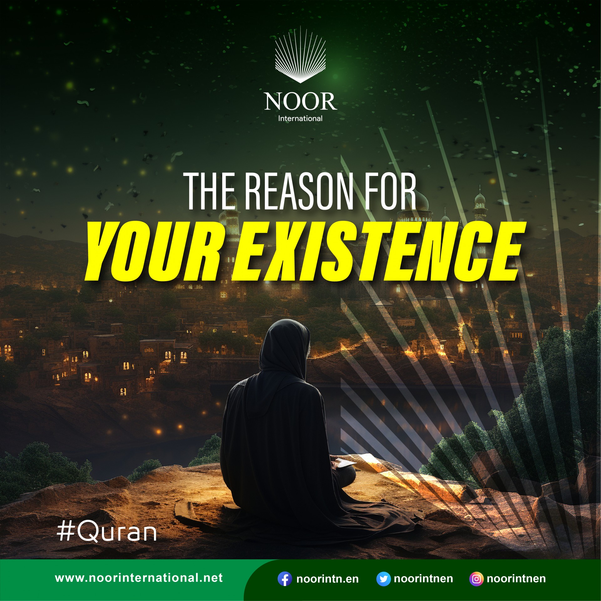 The reason for your existence #Quran