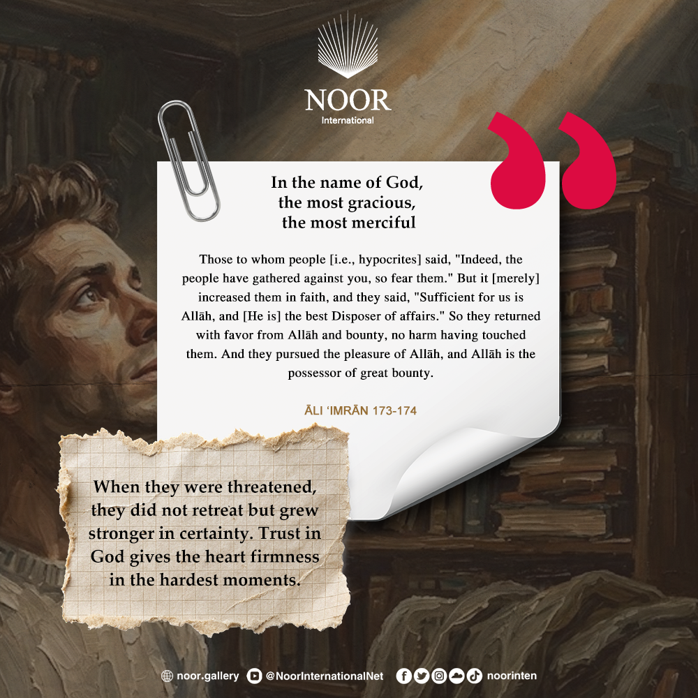 When they were threatened, they did not retreat but grew stronger."