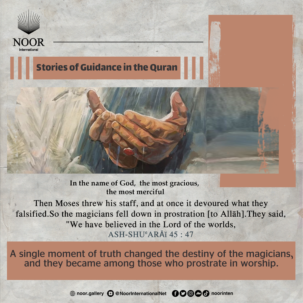 A single moment of truth changed the destiny of the magicians,"