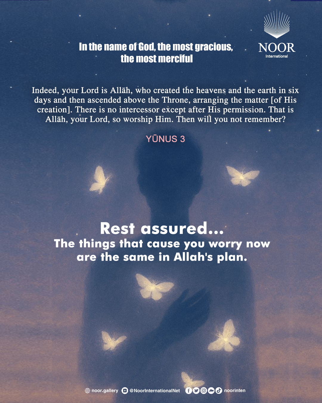 Rest assured…