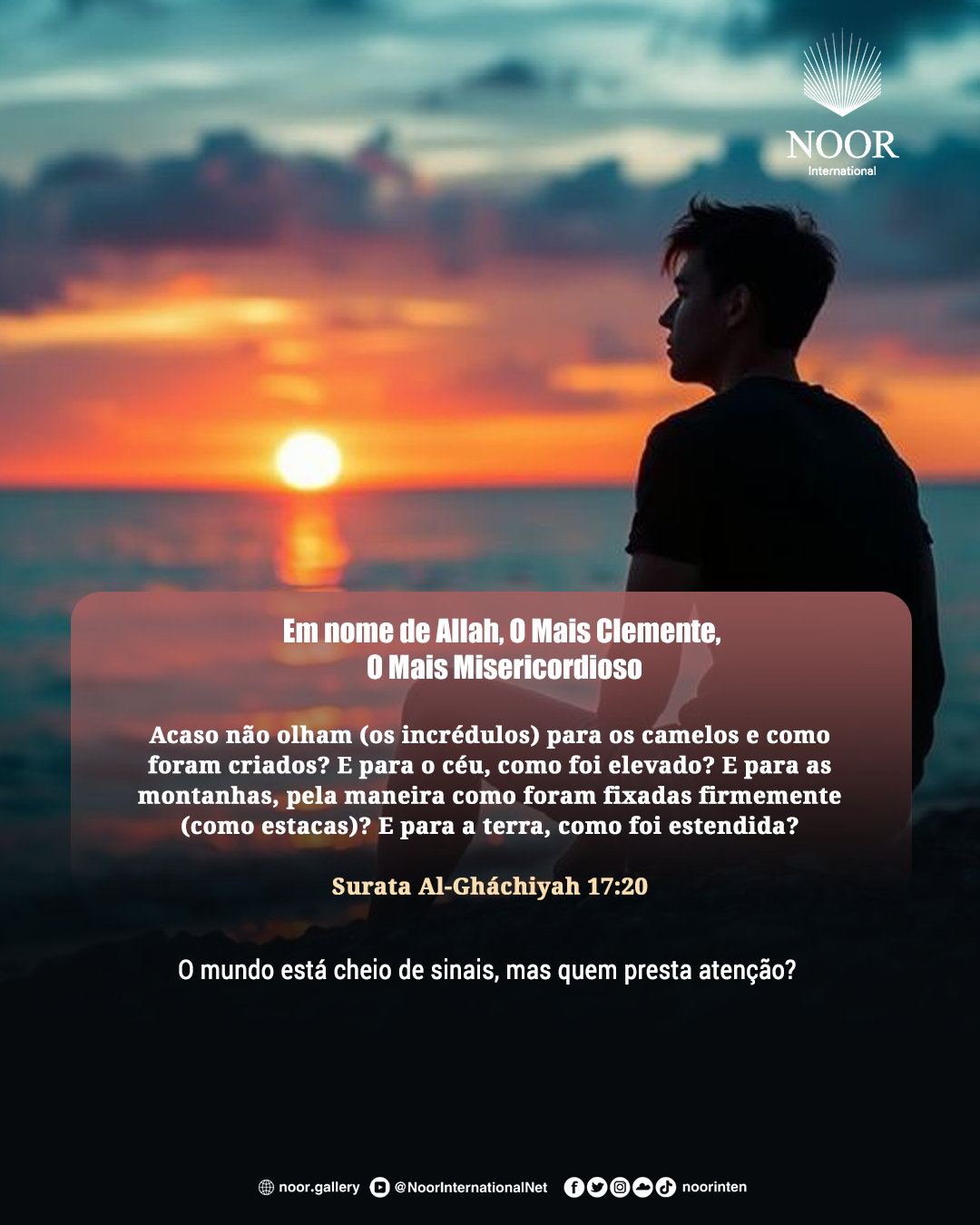 O mundo está cheio de sinais