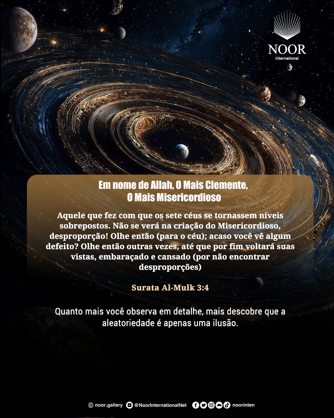 Quanto mais você observa em detalhe, mais descobre que