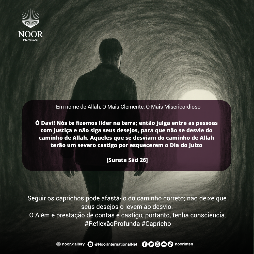 Chegará um momento em que cada pessoa verá a verdade com clareza,"