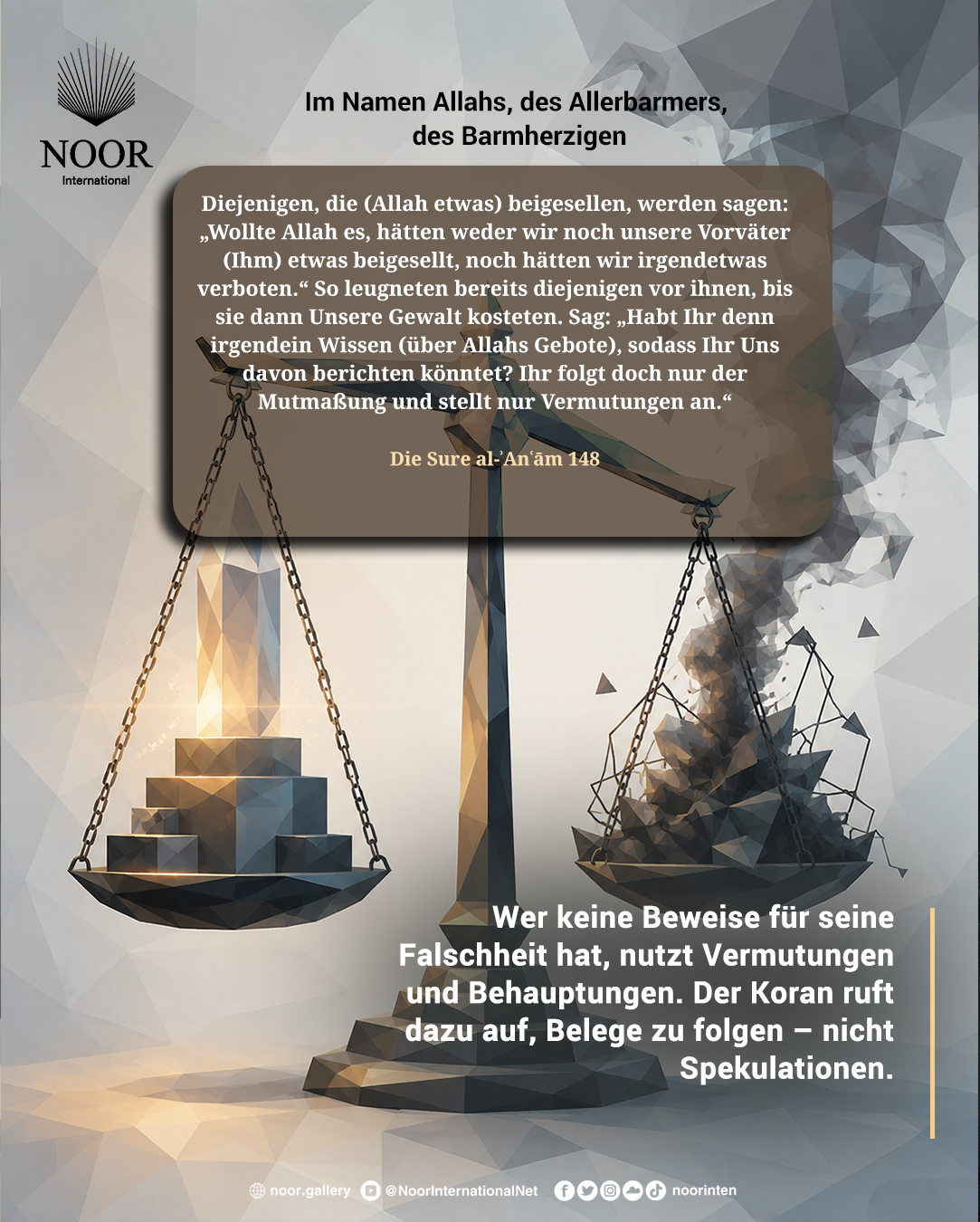 Wer keine Beweise für seine Falschheit hat, nutzt Vermutungen