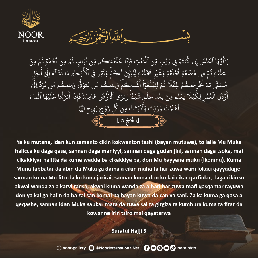 Ya ku mutane, idan kun zamanto cikin kokwanton tashi (bayan mutuwa)..
