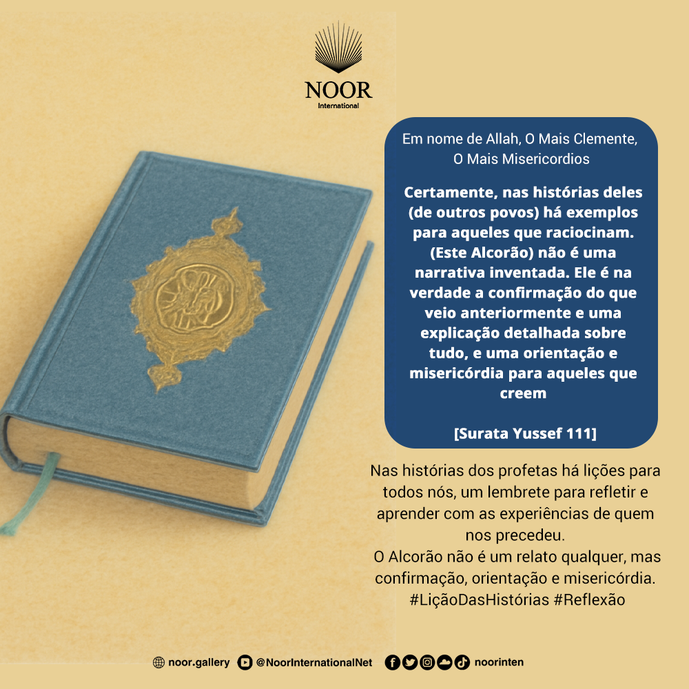 Em cada relato e informação sobre os Mensageiros encontramos ."